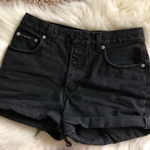 Vintage High Waisted Mom Jean Shorts